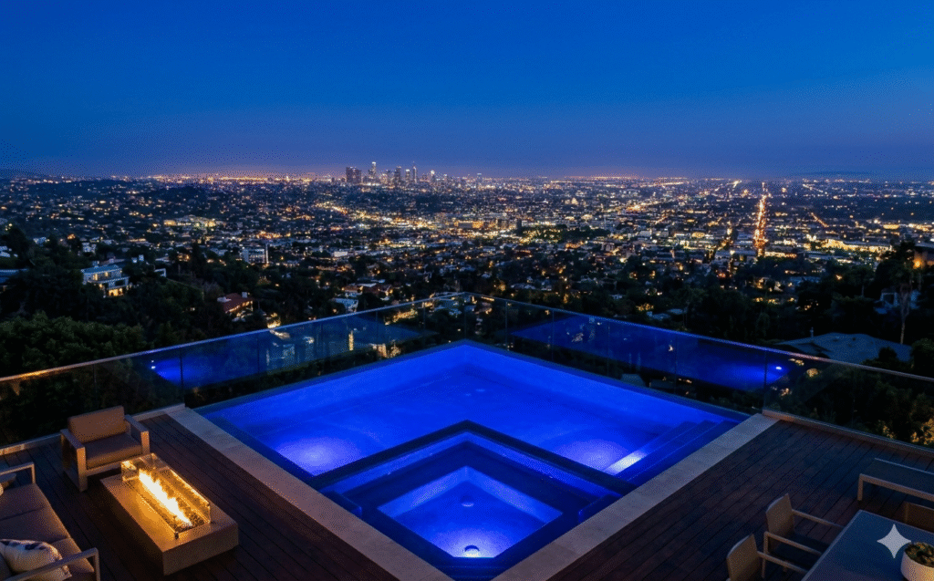 Spa Upgrades & LED Color Lighting Solutions in Beverly Hills